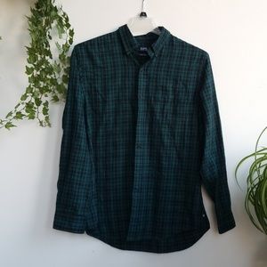 Men's long sleeve button down shirt
